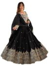 R.V Fashion Silk Embroidery Designer Lehenga Choli Set For Women Party| latest Bridal Stylish Design Wedding Lehenga Choli For Women (Free Size)