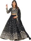 Jogmaya Fashion Georgette Embroidery Full-Stitched Lehenga Choli Set For Women party wedding latest Lehenga choli Set design