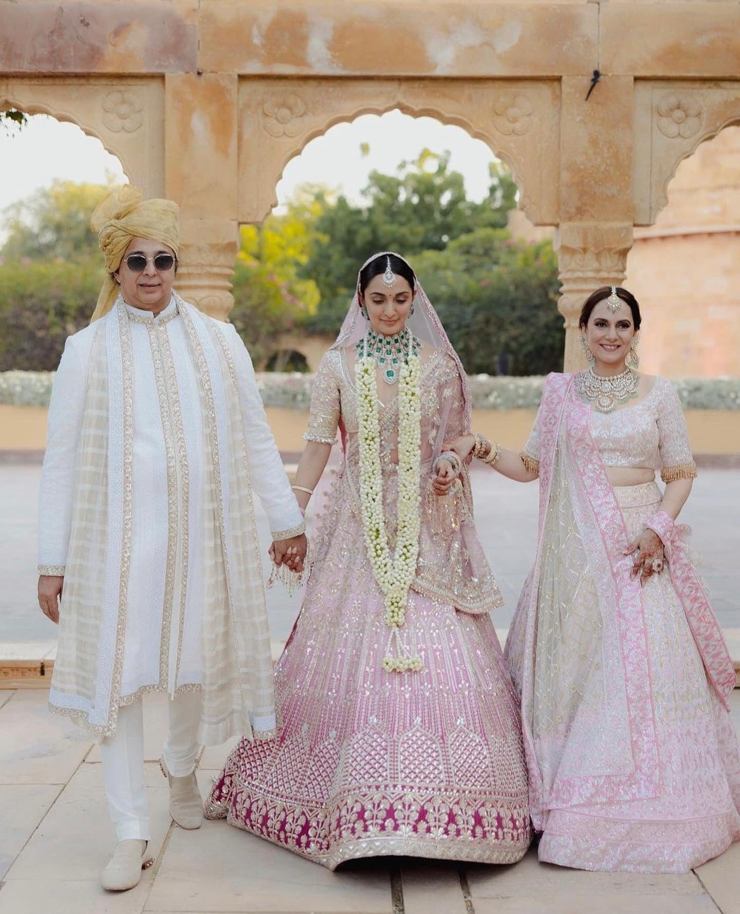 TRENDMALLS Women's Satin Embroidery Bridal Lehenga Choli With Net Dupatta (L148-Pink, Semi stitched) - Image 2