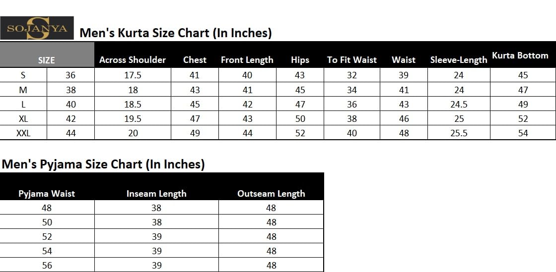 SOJANYA (Since 1958 Men's Chocolate Brown Cotton Blend Pathani Kurta Salwar - Image 2