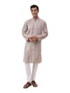 Fabindia Men's Cotton Relaxed Kurta (20062317_Brown